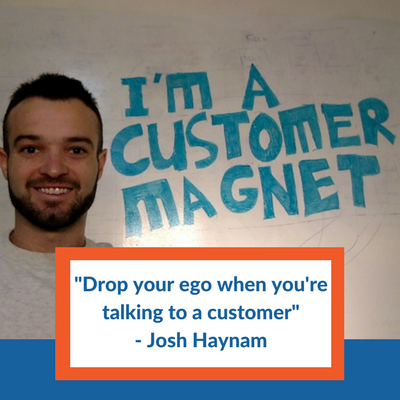 Josh Haynam Customer Magnet photo